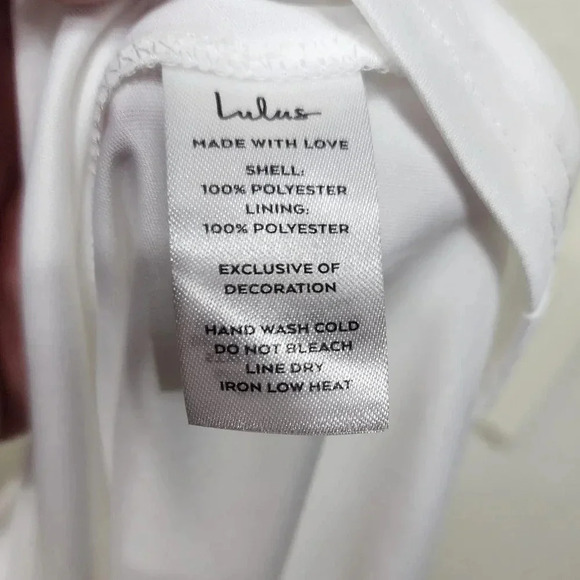 Lulu's Romantic Dedication White Floral Off-the-Shoulder Gown Wedding Party - Picture 12 of 12